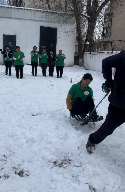 «Бірлігіміз жарасқан - біз спорт сүйген отбасы» ұжыммен жұмыс