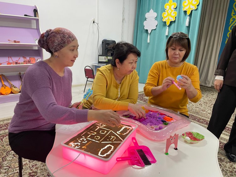 "Құмдағы таңғажайып" ата-аналарға арналған логопед кеңесі